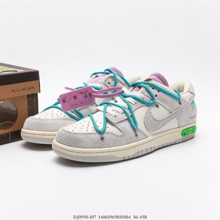 OFF WHITE X Nike Dunk SB Low The 50 NO.36 DJ0950-107 - Image 9