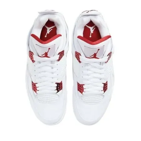 Jordan 4 Retro“ White University Red" - Image 4