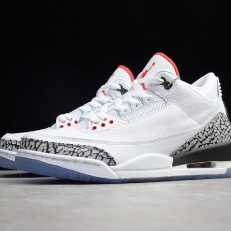 AIR JORDAN 3 RETRO NRG "FREE THROW LINE" white mens 923096-101 - Image 9