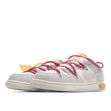 OFF WHITE X Nike Dunk SB Low The 50 NO.36 DJ0950-114 - Image 2