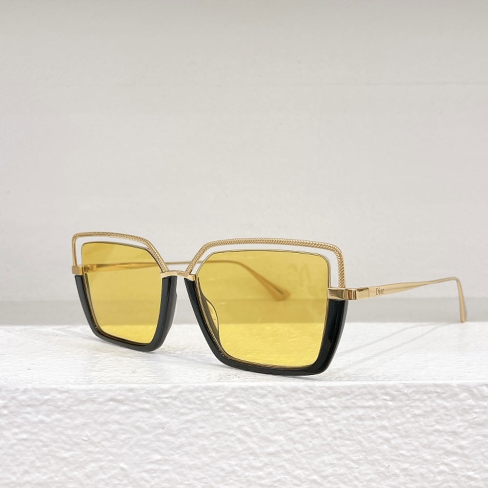 Dior  Stylish Temperament Hollow Frame sunglasses Top quality - Image 7