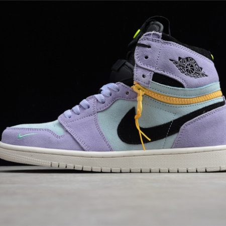 AIR JORDAN 1 HIGH SWITCH PURPLE PULSE CW6576-500 - Image 2
