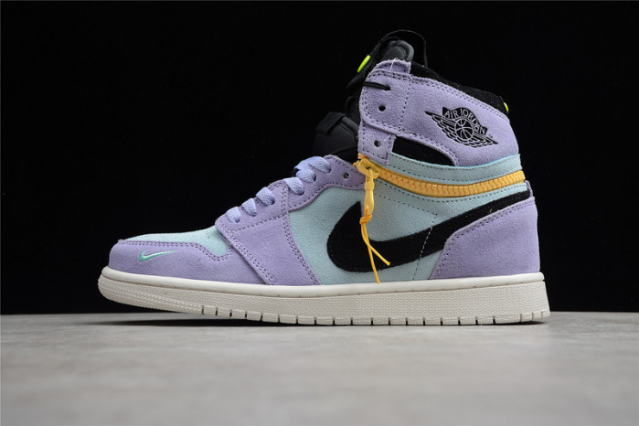 AIR JORDAN 1 HIGH SWITCH PURPLE PULSE CW6576-500 - Image 2