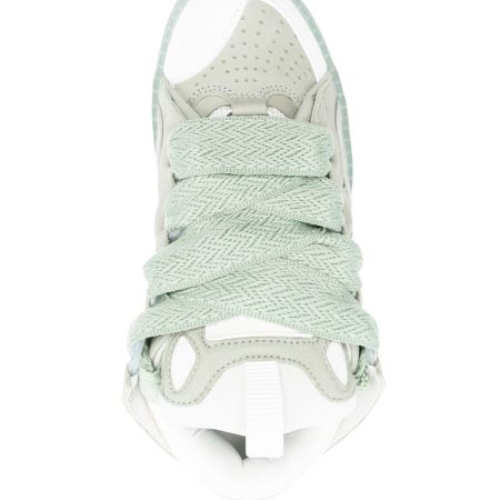Lanvin LEATHER CURB SNEAKERS - Image 4