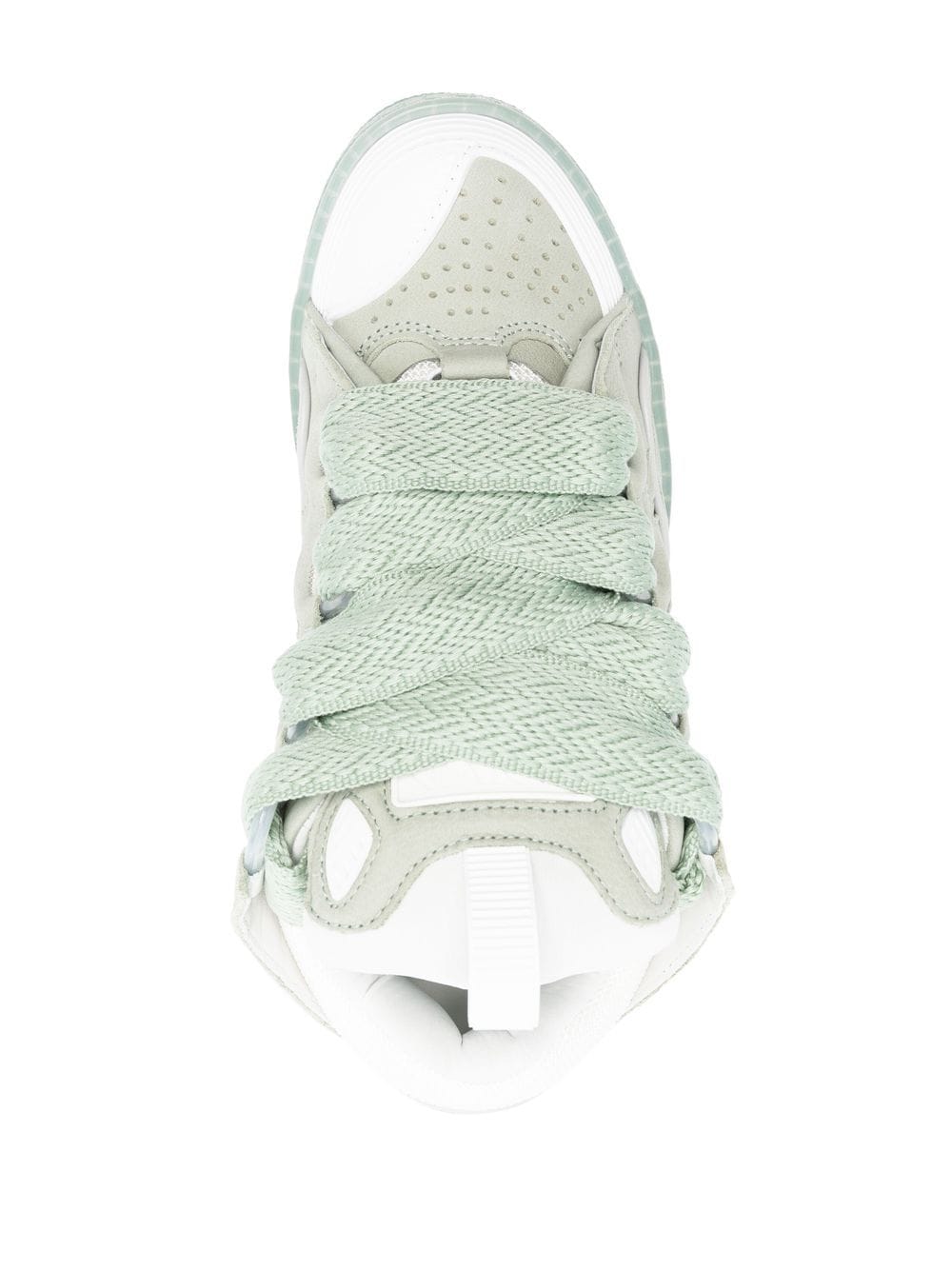 Lanvin LEATHER CURB SNEAKERS - Image 4