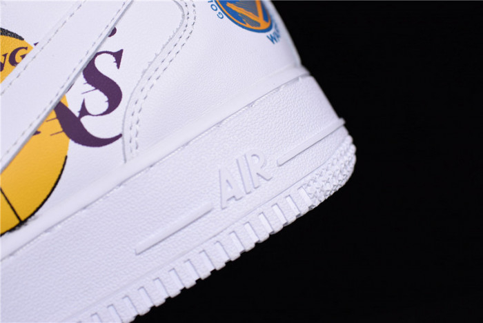 Supreme X Nike Air Force 1 Mid NBA Teams White Aq8017-100 - Image 15