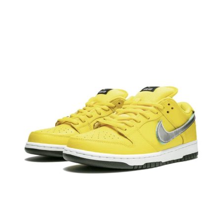Nike SB Dunk Low Diamond Supply Co. Canary Diamond (Friends and Family) - Image 3