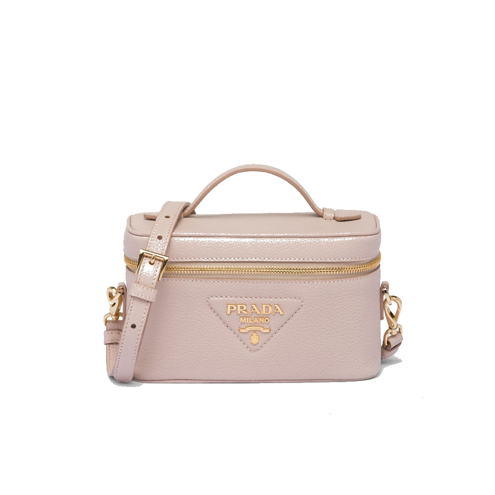 Prada Leather Makeup Bag - Image 1