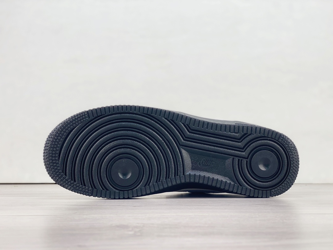 Nike Air Force Black White - Image 9