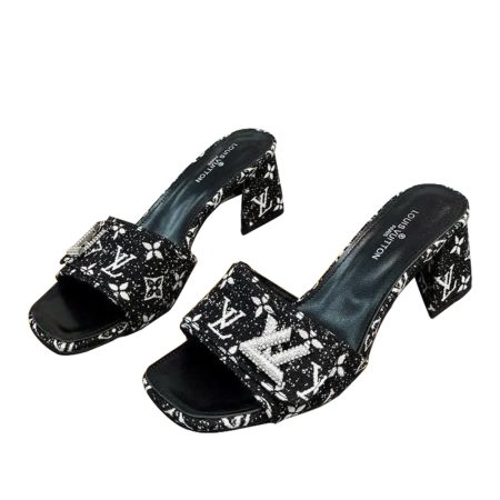 LV  Chunky Crew Style Flip-flops Slide Sandal