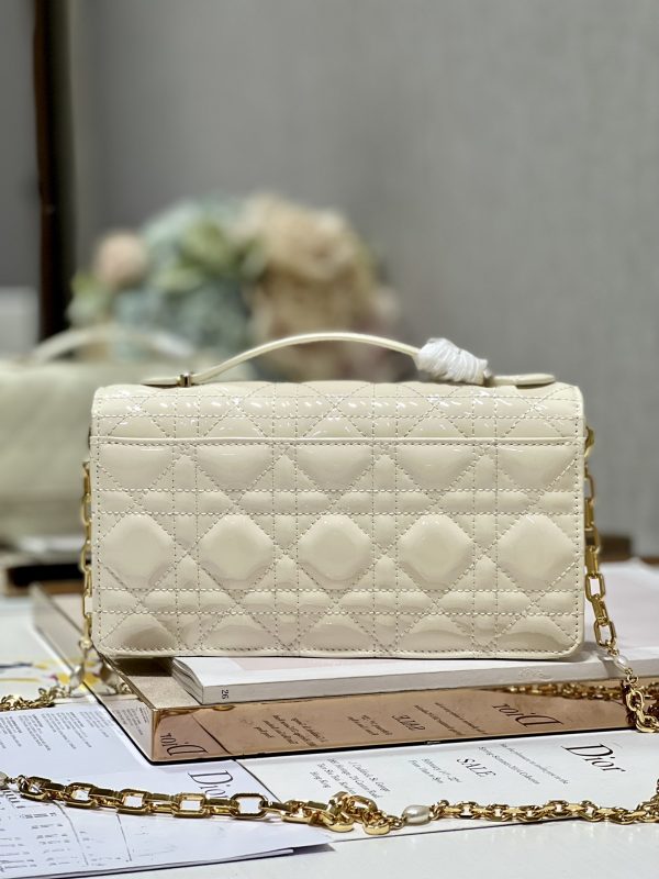 Dior Miss Mini Bag Patent Cannage Bag