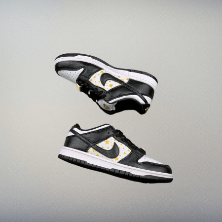 Superme x Dunk SB Low “ Black Stars" - Image 4