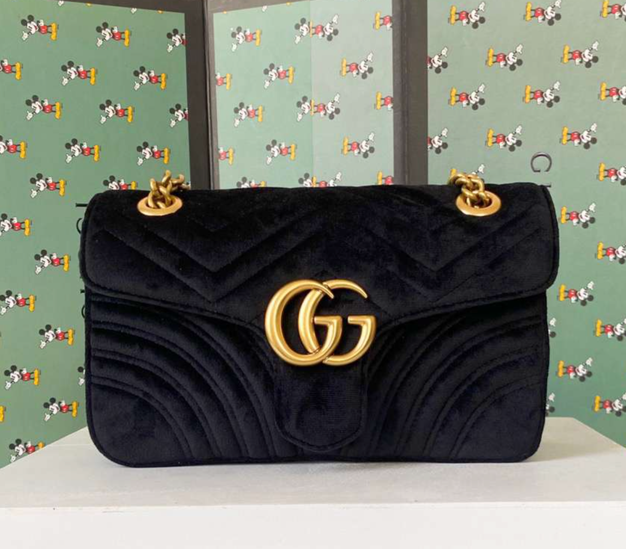 Gucci GG Marmont Velvet Small - Image 3
