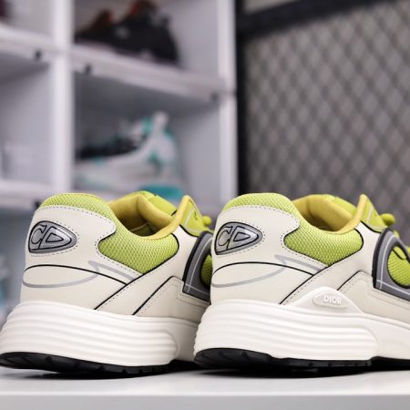 Dior B30 Dad Sneakers Green Biege (1:1 Version) - Image 7
