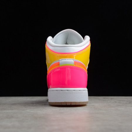 Air Jordan 1 Mid SE GS Edge Glow CV4611-100 - Image 3