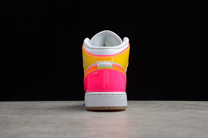 Air Jordan 1 Mid SE GS Edge Glow CV4611-100 - Image 3