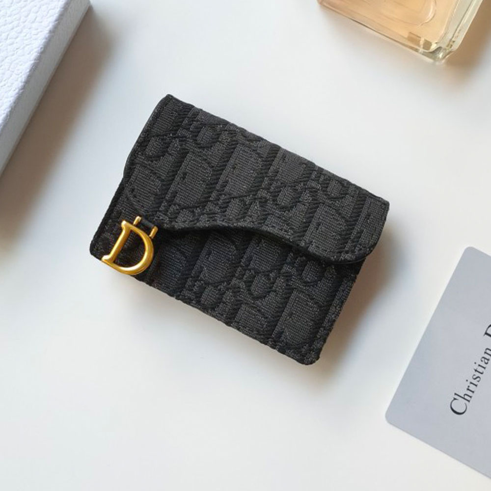 Dior Saddle Card Holder Wallet - Image 6