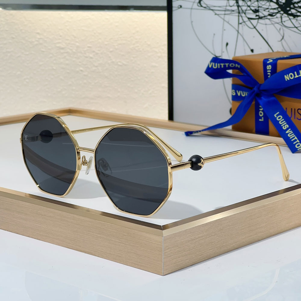 LV  Lrregular Shape Fashion Sunglasses  Top quality - Image 7