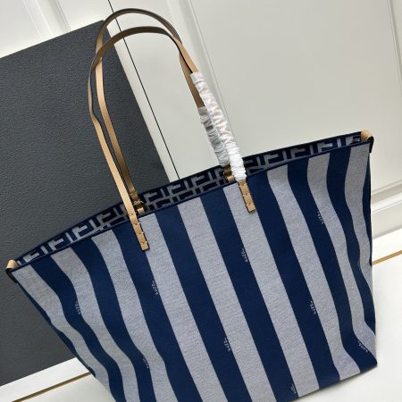 FendiReversible shopper in Pequin striped  Bag - Image 4