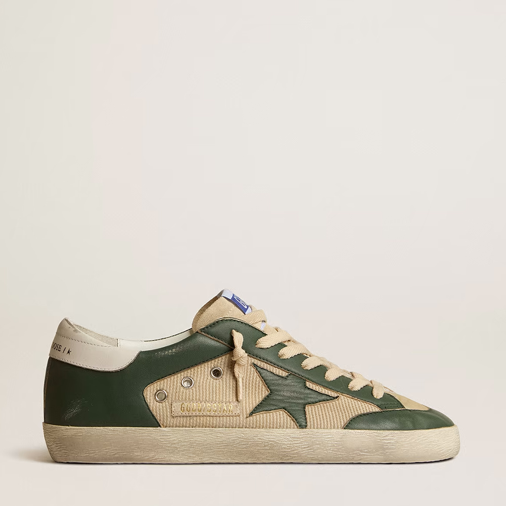 Golden Goose Super-Star LTD in nappa leather with red star and high tab - Image 4