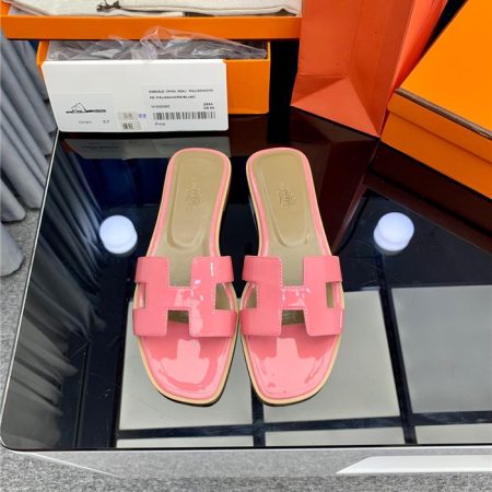 Hermes Oran Sanda 'Patent Leather' - Image 6