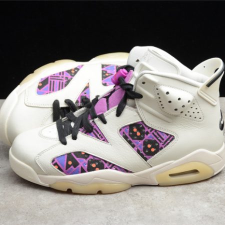 AIR JORDAN 6 RETRO QUAI54 SAIL BLACK CZ4152-101 - Image 7