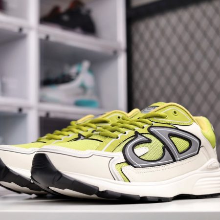 Dior B30 Dad Sneakers Green Biege (1:1 Version) - Image 2