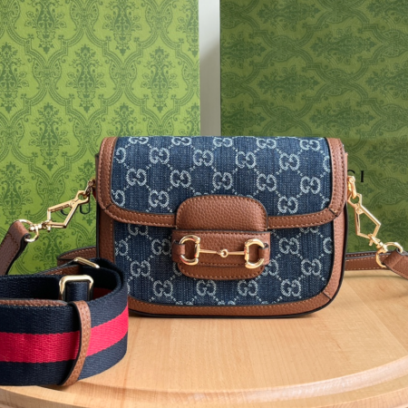 GUCCI 1955 Horsebit Shoulder Bag Mini - Image 4