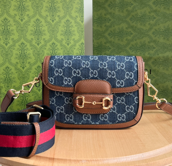 GUCCI 1955 Horsebit Shoulder Bag Mini