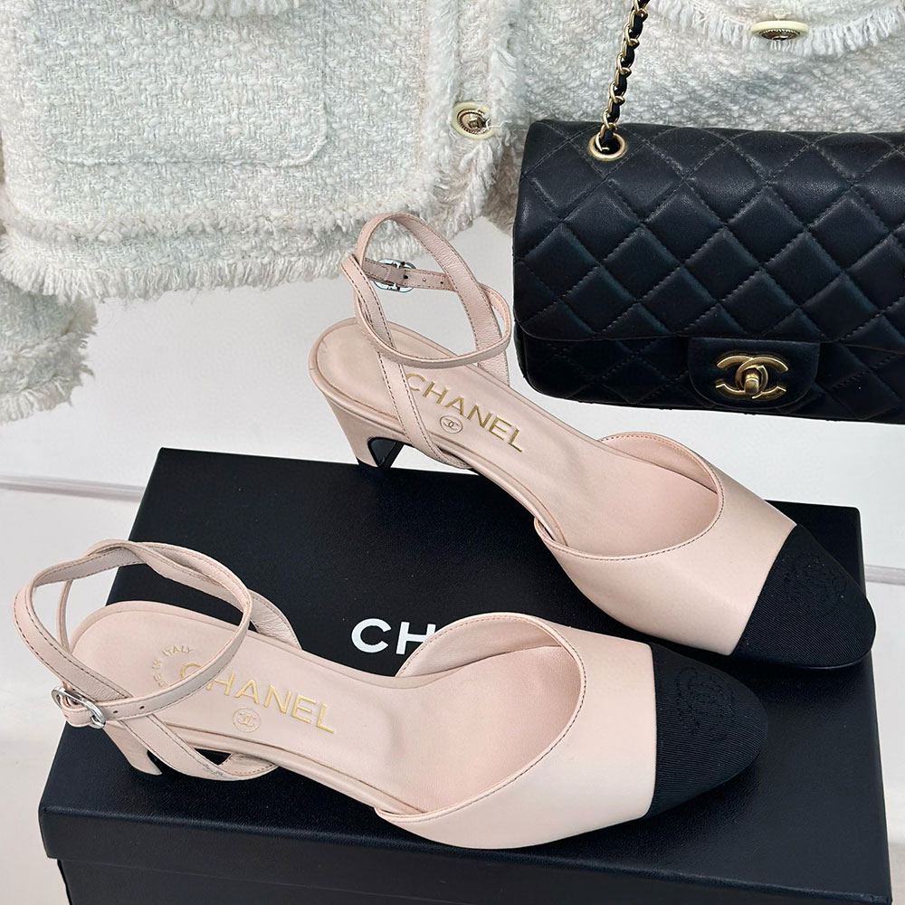 Chanel Lace-up heels Sandals Slide - Image 3