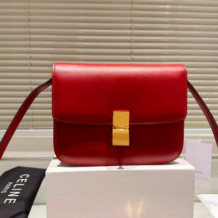 CELINE Liege Calfskin Box Flap Bag - Image 9