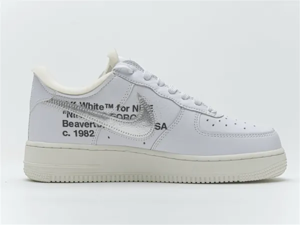 AO4297-100 OFF White X Air Force 1 '07 Low Conplex Con