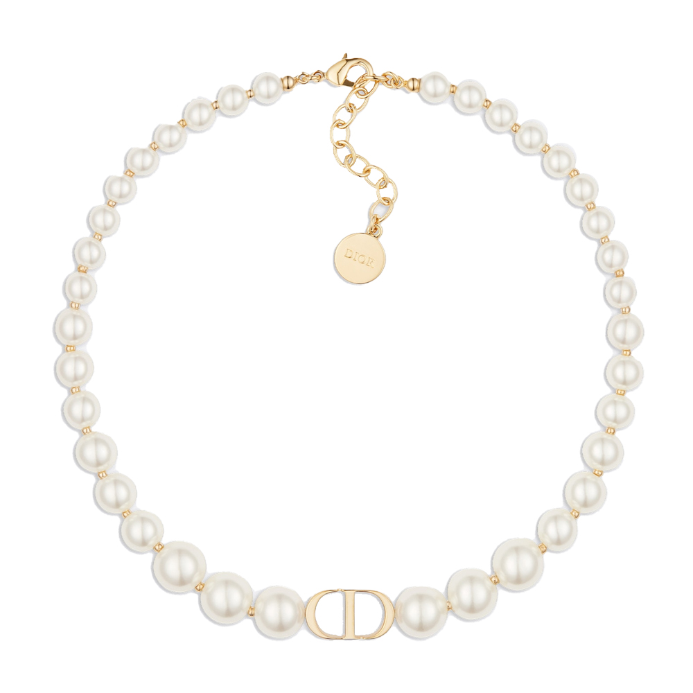 Christian Dior pearl necklace & Bracelets - Image 1