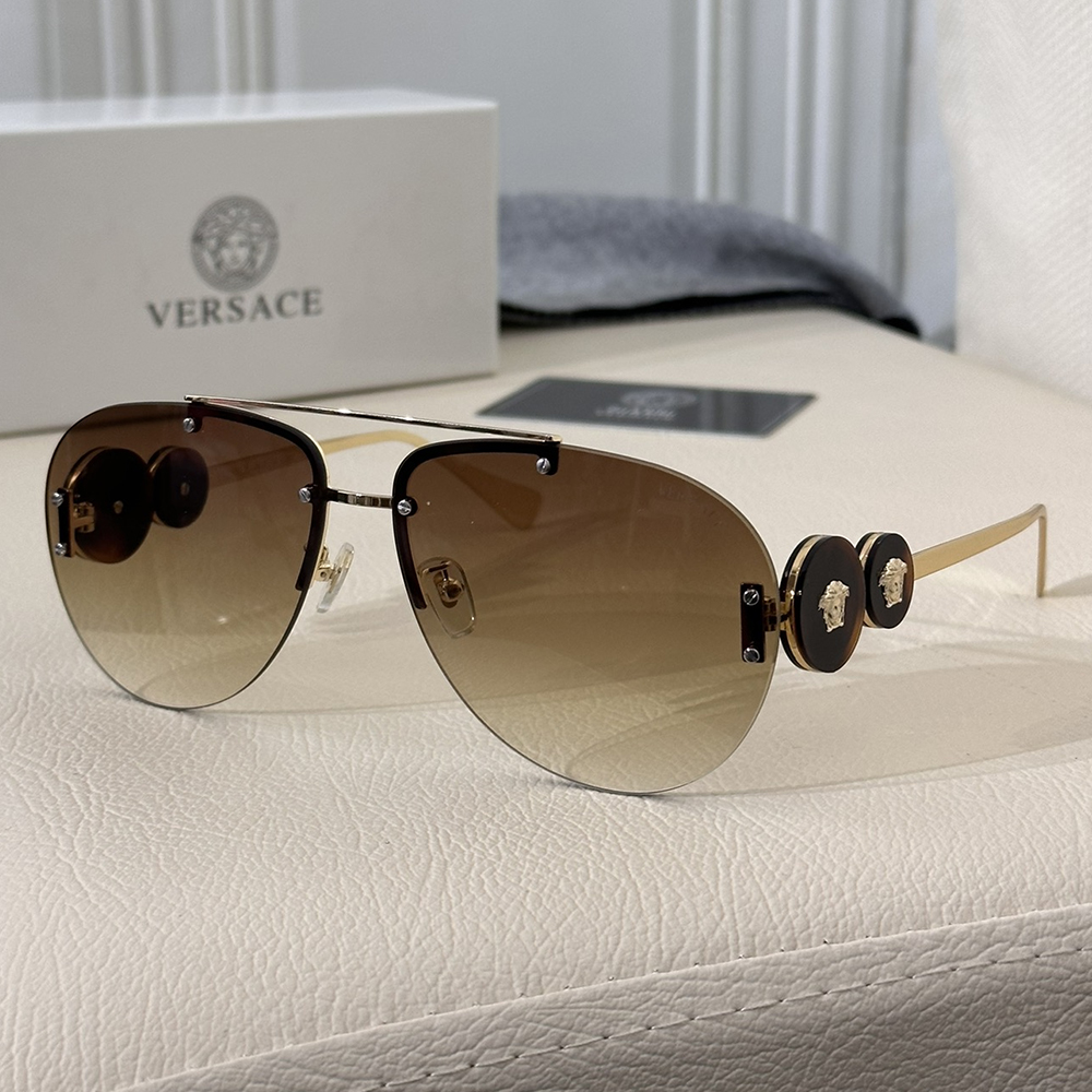Versace  Rimless Sunglasses Top Quality - Image 4