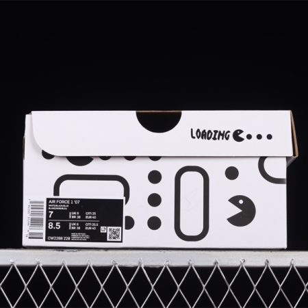 Air Force1 07 Low (GS) video game graffiti low-top casual sneakers CW2288-228 - Image 8