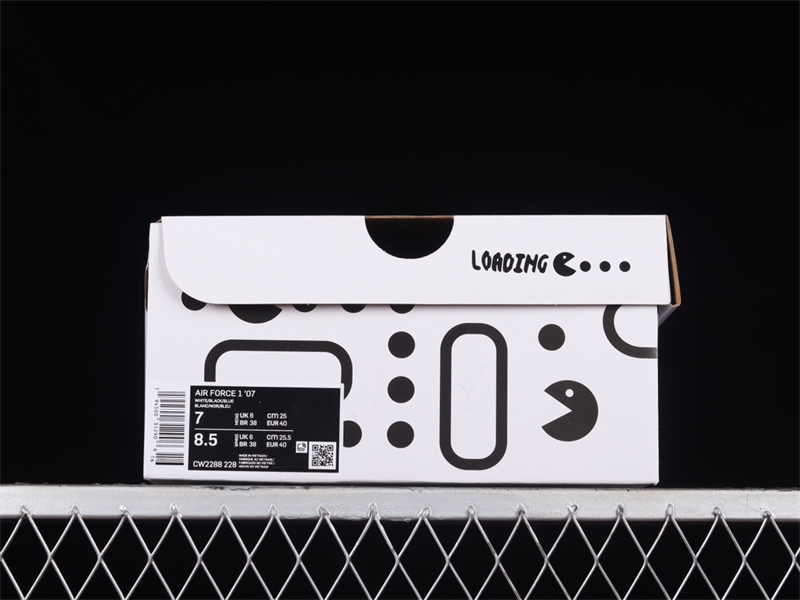 Air Force1 07 Low (GS) video game graffiti low-top casual sneakers CW2288-228 - Image 8