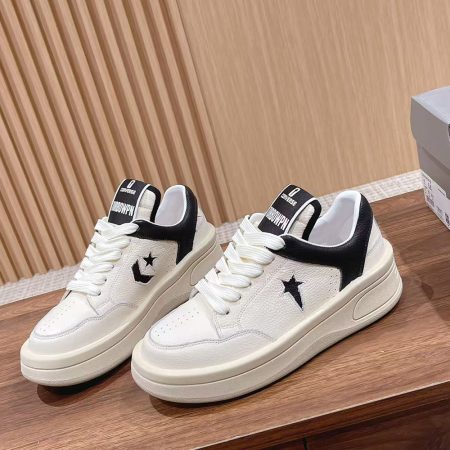 Rick Owens X Drkshdw Turbowpn Leather Sneakers - Image 2