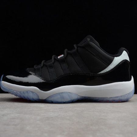 AIR JORDAN 11 RETRO LOW "INFRARED 23" black mens 528895-023 - Image 2