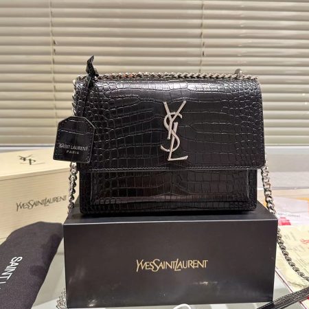 YSL Sunset Shoulder Bag - Image 4