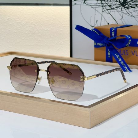 LV Clockwise Canvas sunglasses Top quality - Image 4