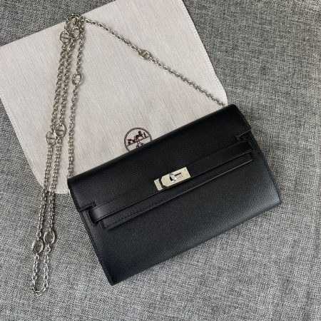 Hermes Kelly Chain Purse Bag - Image 18