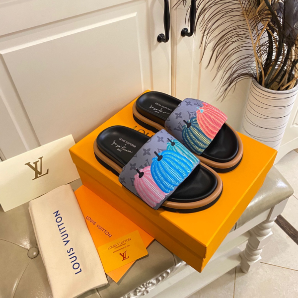 LV Pillow Yayoi Kusama Slide Sandal
