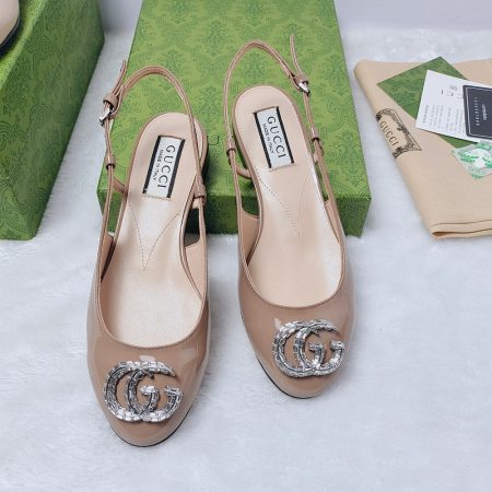 Gucci Leather Flats  Slide Sandal - Image 7