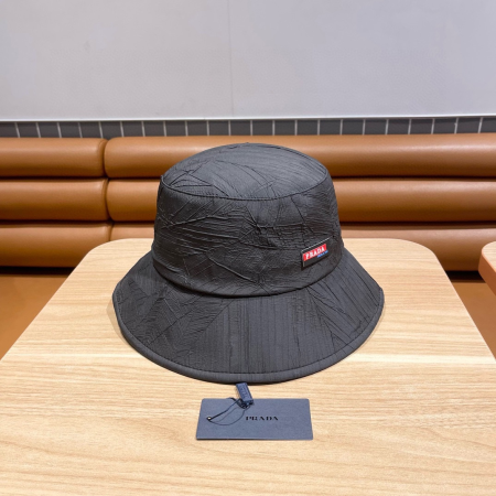 Prada Little Fisherman's Hat With a Face Sunhat - Image 1