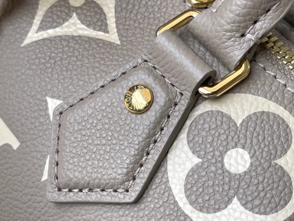 LV Speedy Bandouliere Grey Bag
