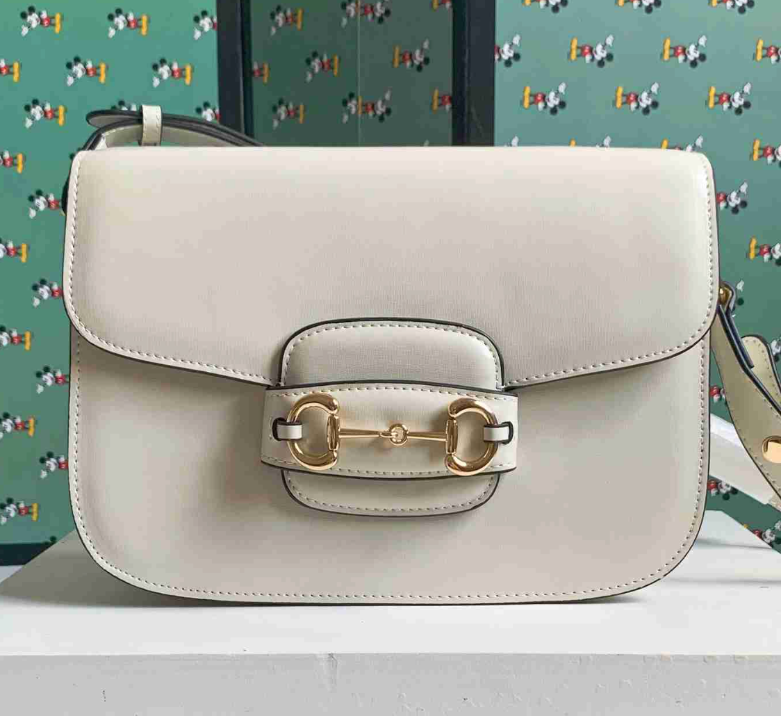 GUCCI 1955 Horsebit Shoulder Bag - Image 15