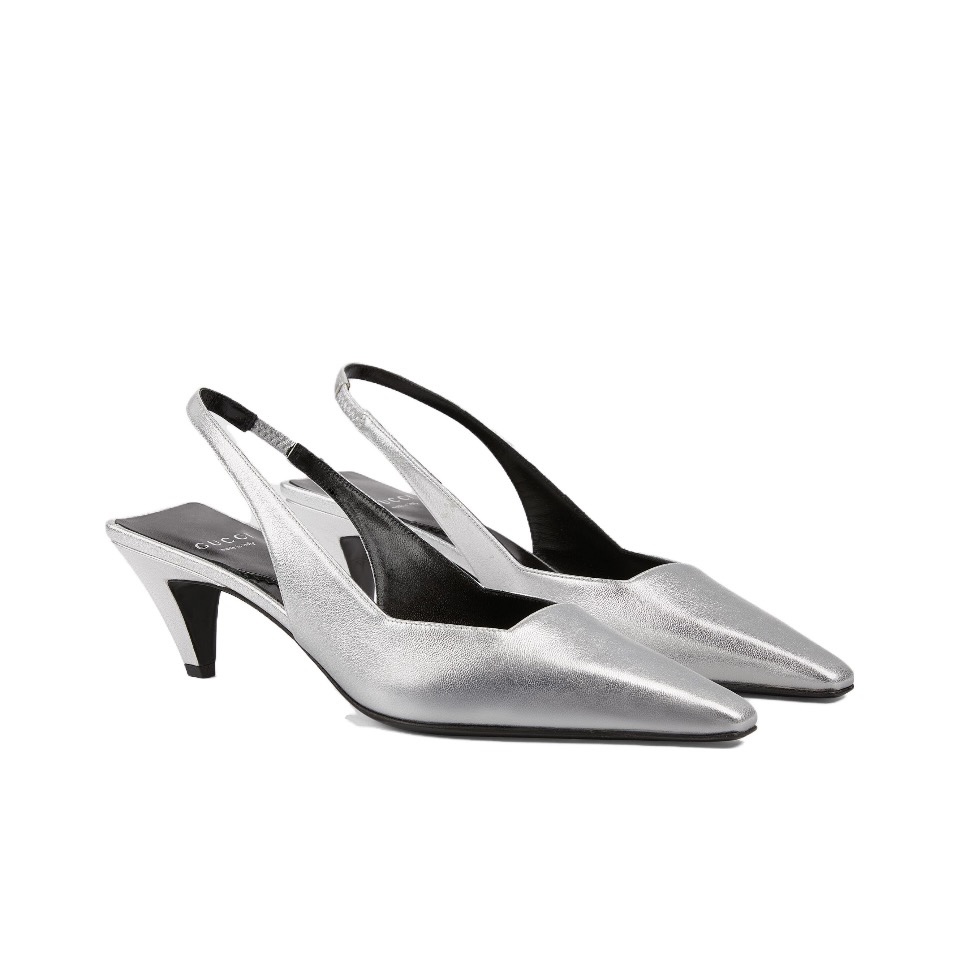 Gucci Square Toe Strappy Sandals Slide Sandal - Image 1