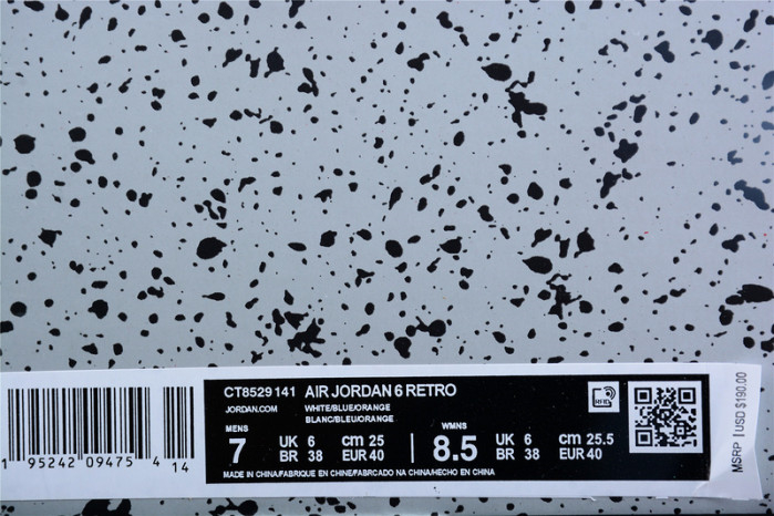 Air Jordan 6 Midnight Navy CT8529-141 - Image 6