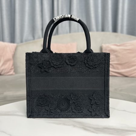 Dior Book Tote Small D-Lace Macrame - Image 5