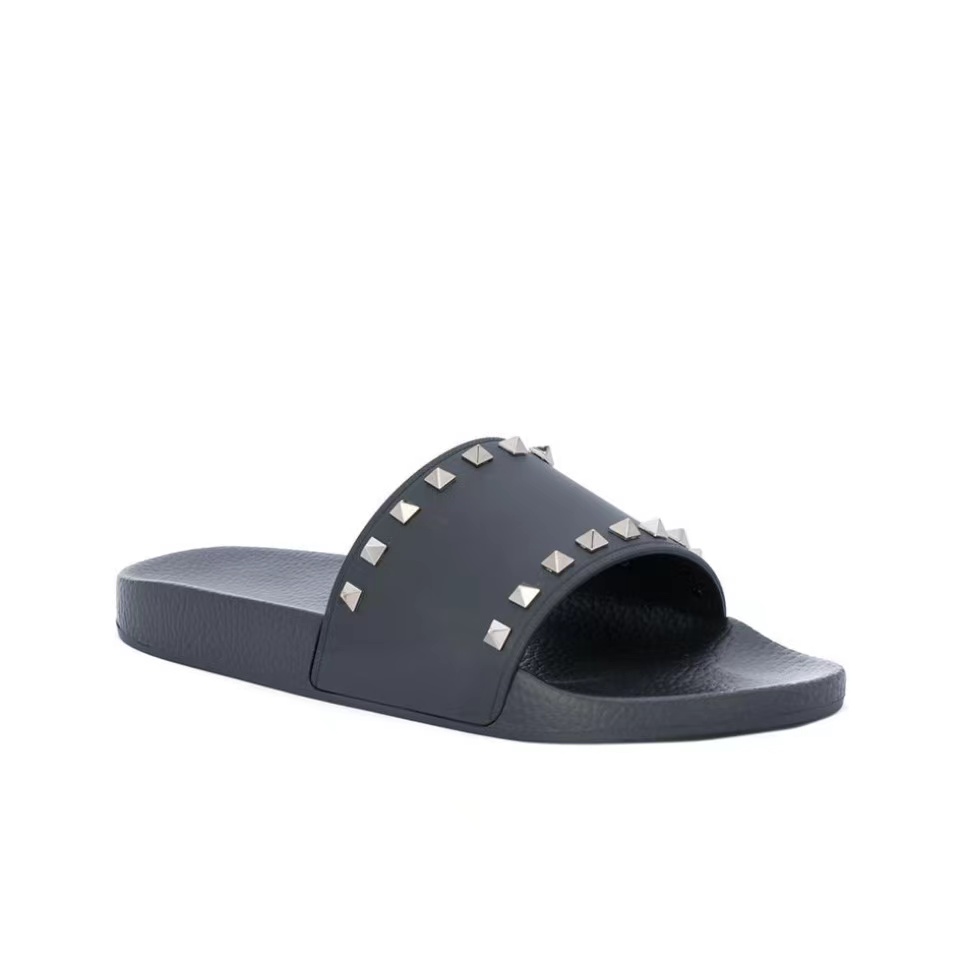 Valentino Rubber Simple And Casual Slide Sandal - Image 1
